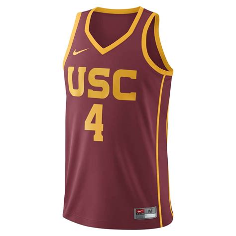 nike usc trojans replica basketball jersey|usc nike jerseys.